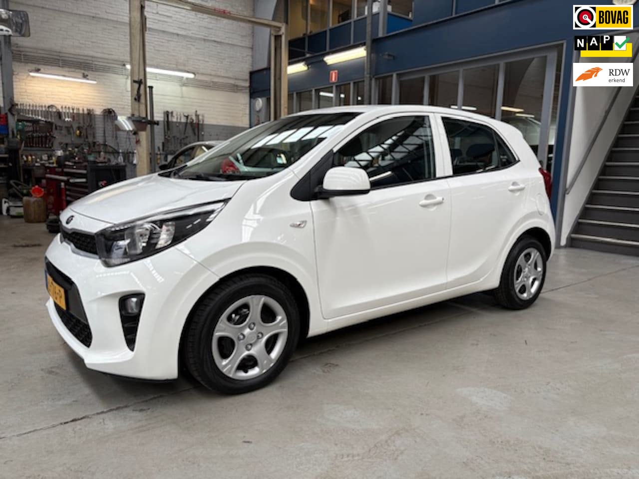 Kia Picanto - 1.0 CVVT EconomyPlusLine | Airco | Bluetooth | Elektr. ramen | NAP | Rijklaar prijs! - AutoWereld.nl