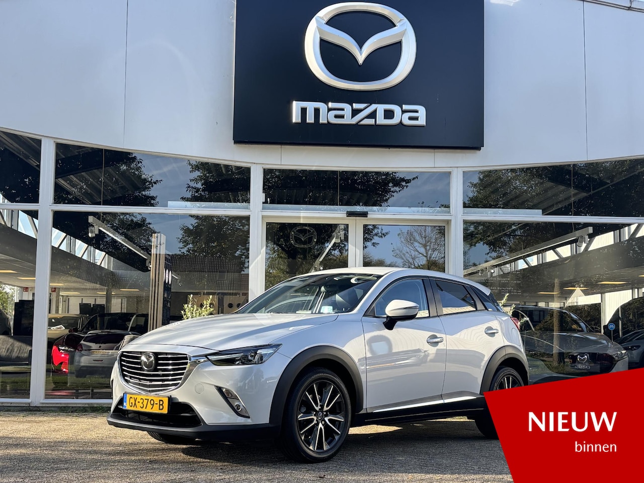 Mazda CX-3 - 2.0 SkyActiv-G 120 GT-M NL-Auto, Dealer Ondh., Keurige nette auto, Navigatie, Bose, Ad. Cr - AutoWereld.nl