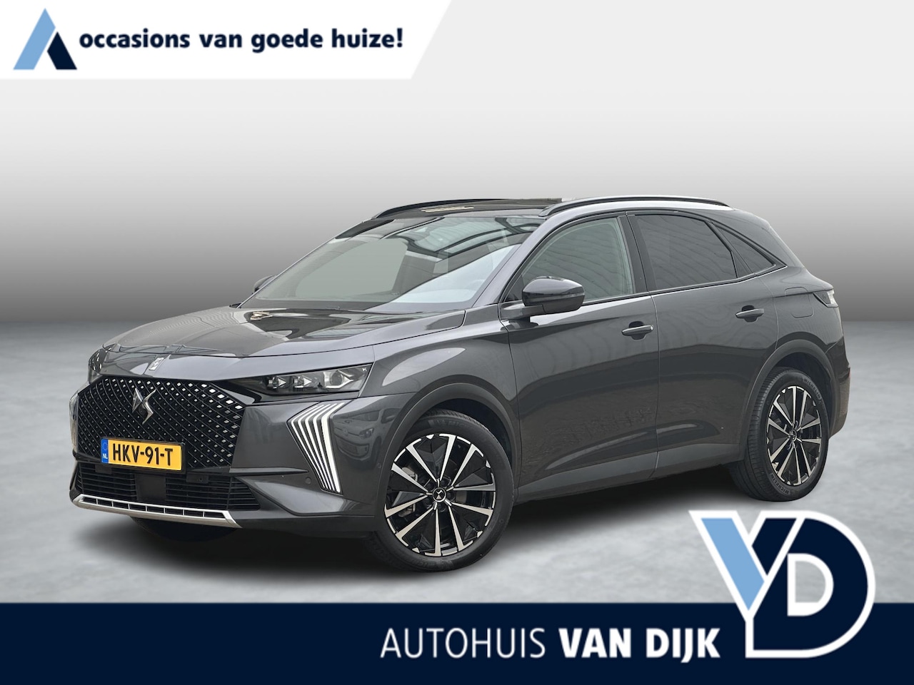 DS 7 - 1.6 PHEV 300 4x4 Etoile 301pk | 360° Camera/Nachtzicht/Carplay/Pano/Adapt.Cruise+Stop&Go S - AutoWereld.nl