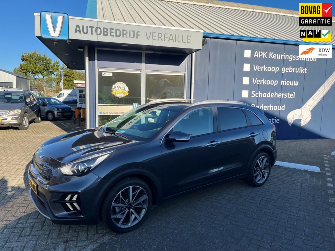 Kia Niro - 1.6 GDi Hybrid DynamicPlusLine - Uniek lage km-stand - Apple carplay - 4Season banden - AutoWereld.nl