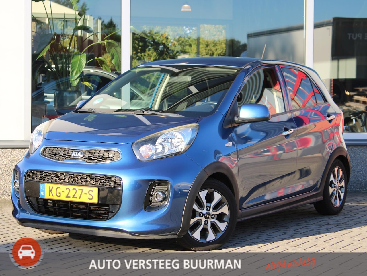 Kia Picanto - 1.0 CVVT ComfortPlusLine Navigator Cruise en Climate Control, Achteruitrijcamera, Navigati - AutoWereld.nl