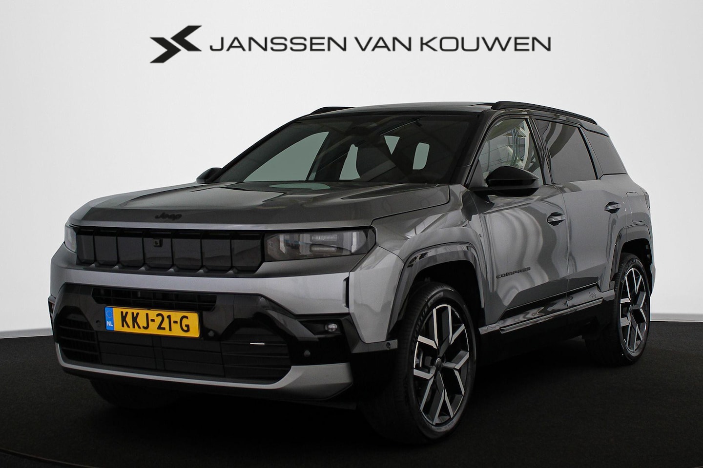 Jeep Compass - 1.6 e-Hybrid Plug-In First Edition Pano Massage Stoelventilatie Stoelverwarming 360 - AutoWereld.nl
