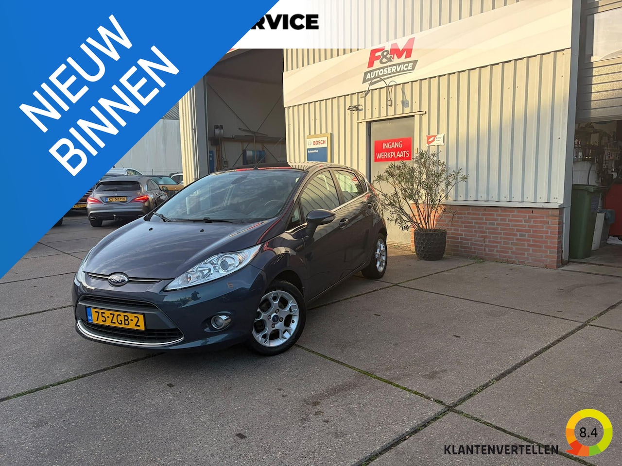 Ford Fiesta - 1.25 Titanium Airco, cruise, pdc achter - AutoWereld.nl