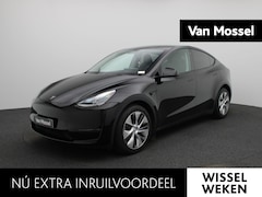 Tesla Model Y - Long Range AWD 75 kWh | PANODAK | AFNEEMBARE TREKHAAK | STOEL-STUURWIELVERWARMING | LEER |