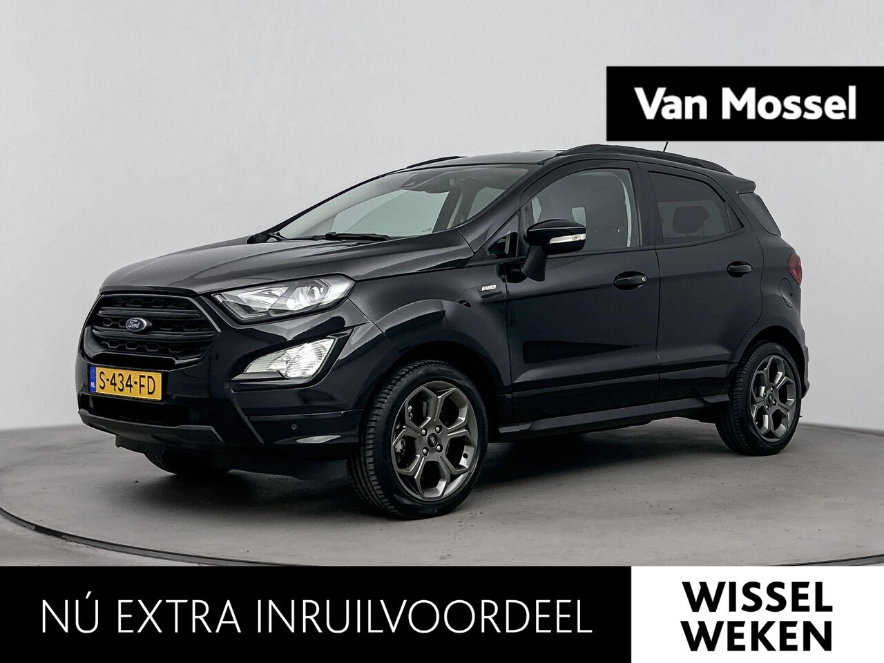 Ford EcoSport - 1.0 EcoBoost ST-Line | TREKHAAK | STOELVERWARMING | STUURVERWARMING | BANG & OLUFSEN | ACH - AutoWereld.nl