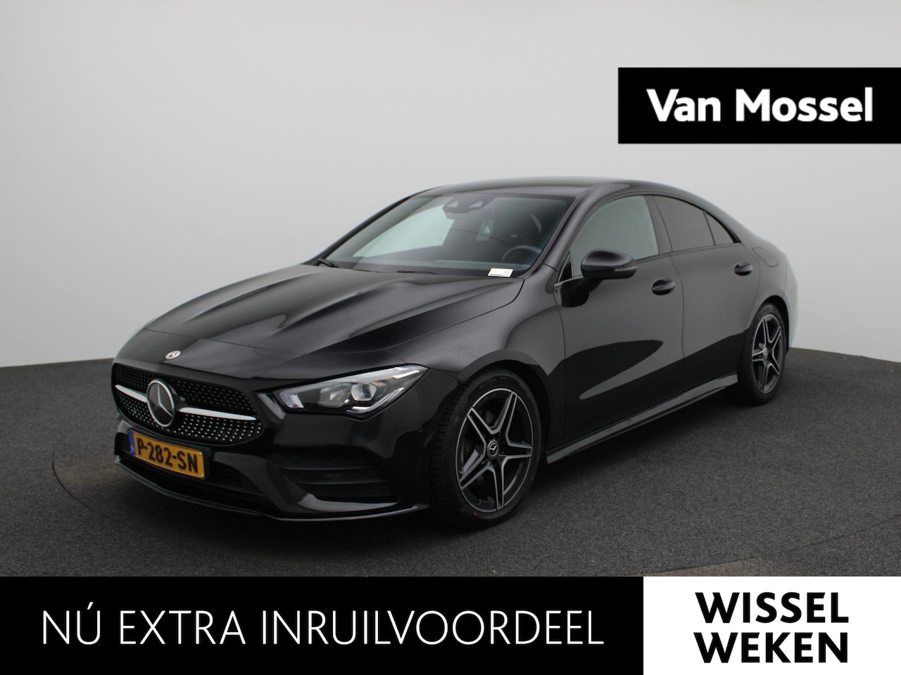 Mercedes-Benz CLA-Klasse - 180 Business Solution AMG AUTOMAAT | TREKHAAK | NAVIGATIE | CAMERA | STOELVERWARMING - AutoWereld.nl