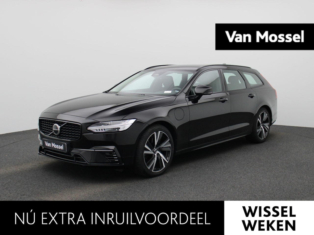 Volvo V90 - T6 PHEV Plus Dark Aut. | Apple Carplay / Android Auto | Stoelverwarming | Harman / Kardon - AutoWereld.nl