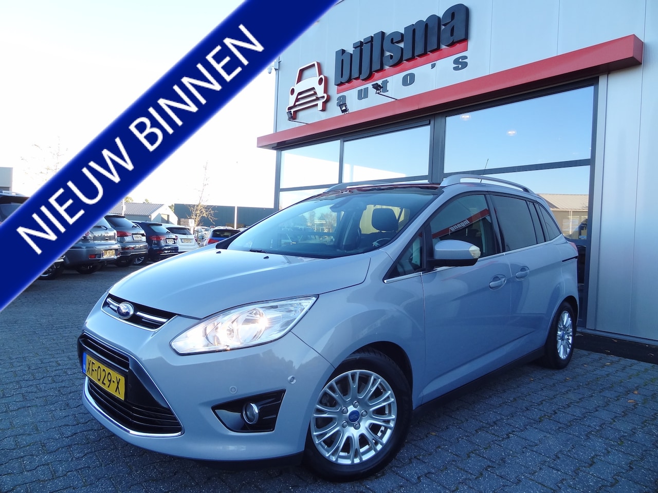 Ford Grand C-Max - 1.6 Titanium 7p.| TREKHAAK | PANORAMADAK | CRUISE | LMV | NAVI | - AutoWereld.nl