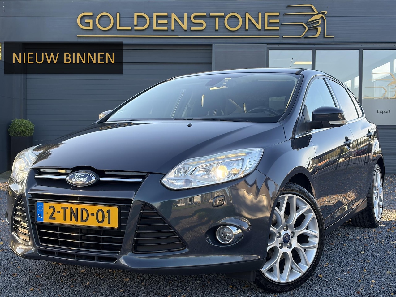 Ford Focus - 1.0 EcoBoost Titanium ✓D-riem vv in 2022✓2e Eigenaar✓125pk✓Navi✓Stoelverw✓Clima✓Cruise✓18' - AutoWereld.nl
