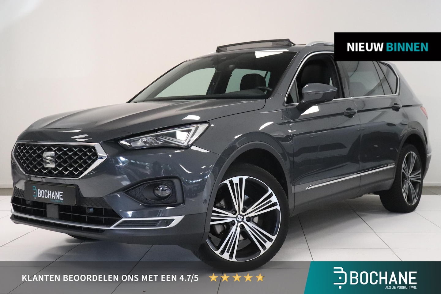 SEAT Tarraco - 1.5 TSI FR Business Intense 7p. | Panorama dak | Stoel verwarming | Trekhaak | Apple Carpl - AutoWereld.nl