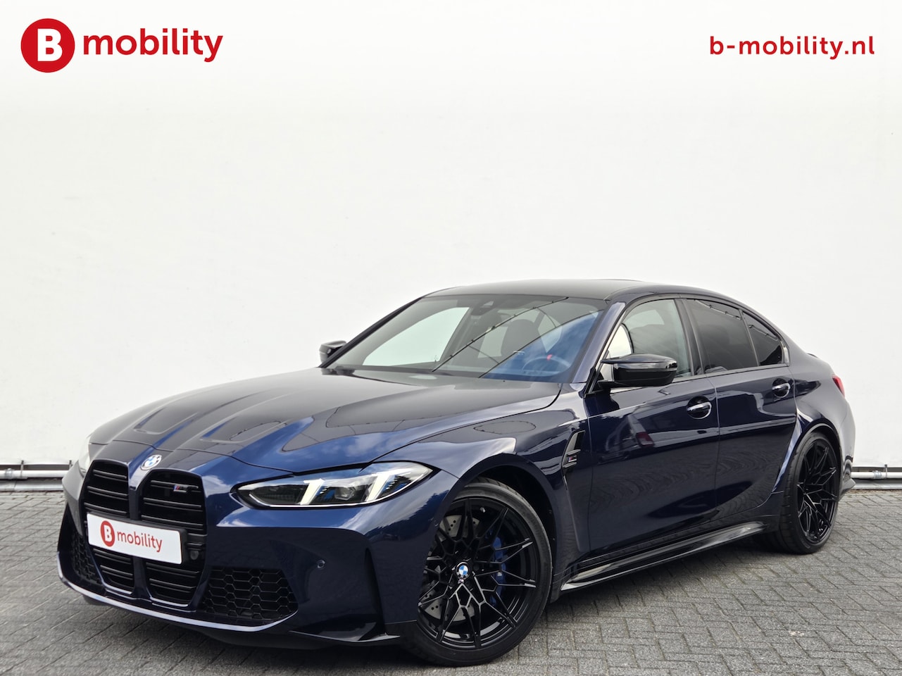 BMW M3 - 3-serie xDrive Competition 'Tansanitblau' M-Drivers Package Origineel NL! | Carbon Dak | H - AutoWereld.nl