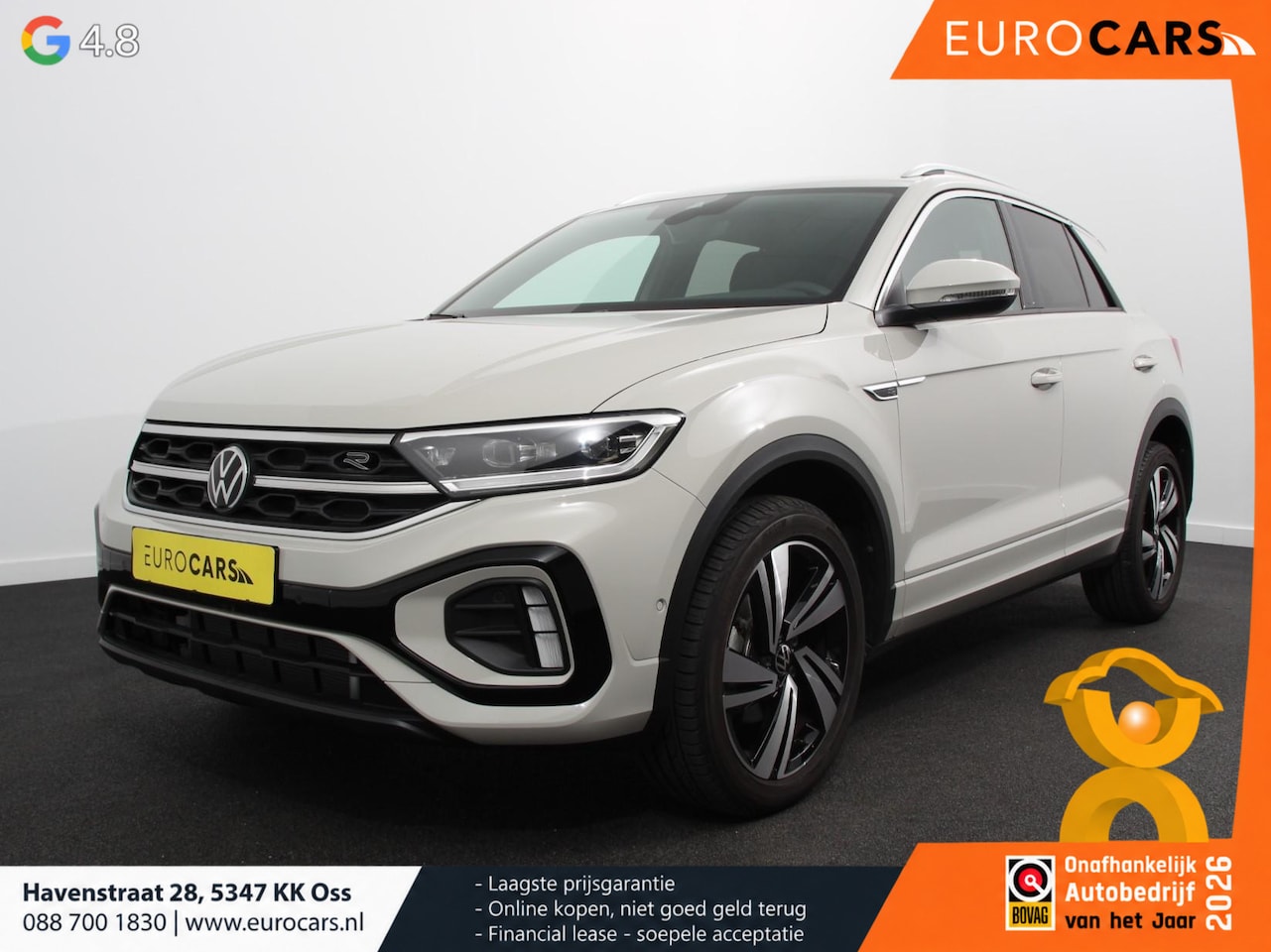 Volkswagen T-Roc - 1.5 TSI R-Line + IQ Drive pakket Automaat Climate control Adaptieve cruise control Camera - AutoWereld.nl