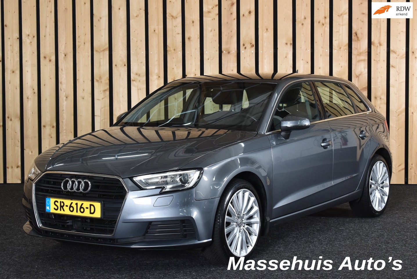 Audi A3 Sportback - 1.0 TFSI Sport Lease Edition 146dkm Carplay ACC 18"4S Bi-xenon Clima Stoelverw. + Nwe APK - AutoWereld.nl