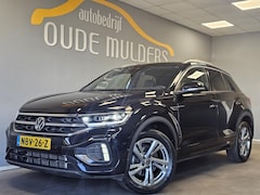 Volkswagen T-Roc - 1.5 TSI DSG 150PK 3X R-Line | Leer | Memoryseat | Trekhaak | IQ Light | Camera | Stoelverw