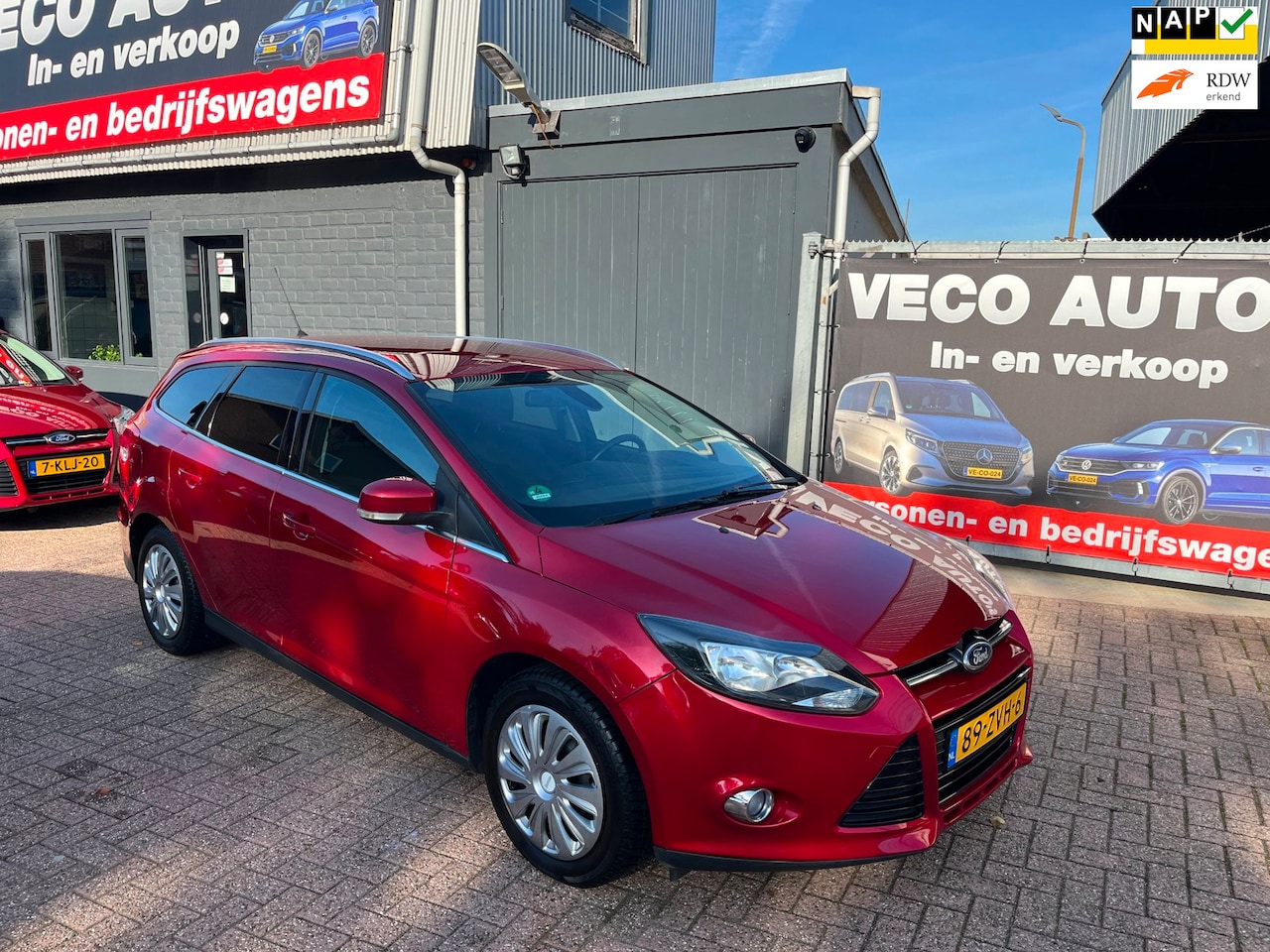Ford Focus Wagon - 1.0 EcoBoost Titanium navi pdc nette auto - AutoWereld.nl
