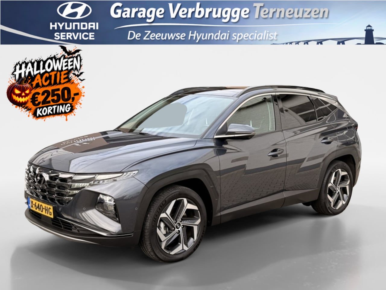 Hyundai Tucson - 1.6 T-GDI PHEV Premium Sky | 1e eigenaar | Dealer OH | Full options| Elek.kofferbak | Adap - AutoWereld.nl
