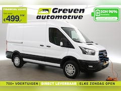 Ford E-Transit - L2H2 68 kWh 184PK | Snelladen | SOH 96% | Clima | Camera | 3 Zits | 2xSchuifdeur | Cruise