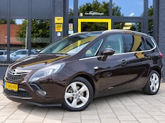 Opel Zafira Tourer - 1.4 Cosmo | 1500KG trekgewicht | Bruin Half Leder Bekl. | Park Cam | Climate | Full Map Na