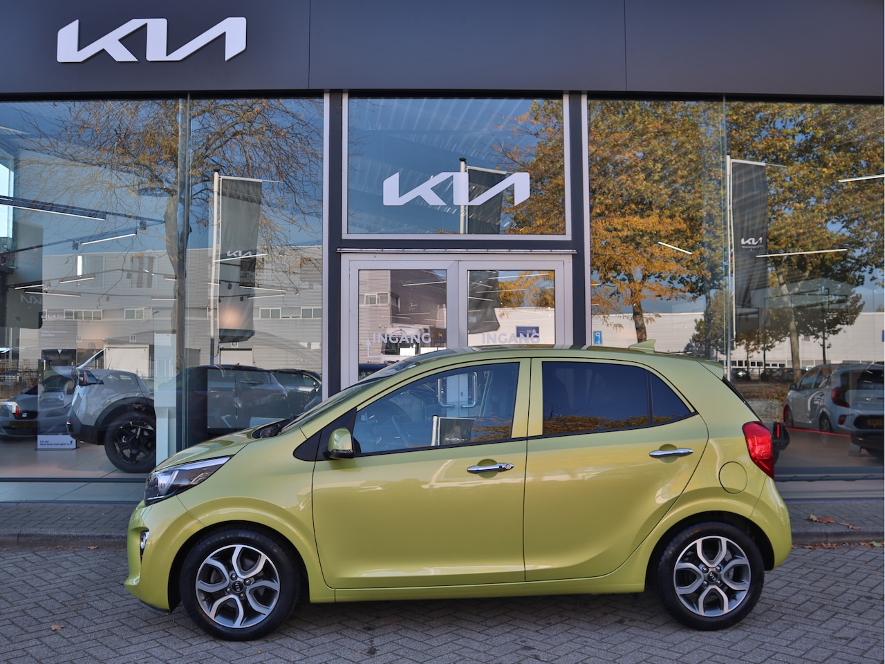 Kia Picanto - 1.0 DPi DynamicPlusLine | Navigatie | Camera | Climate Control | LED | Keyless | tot 10 ja - AutoWereld.nl