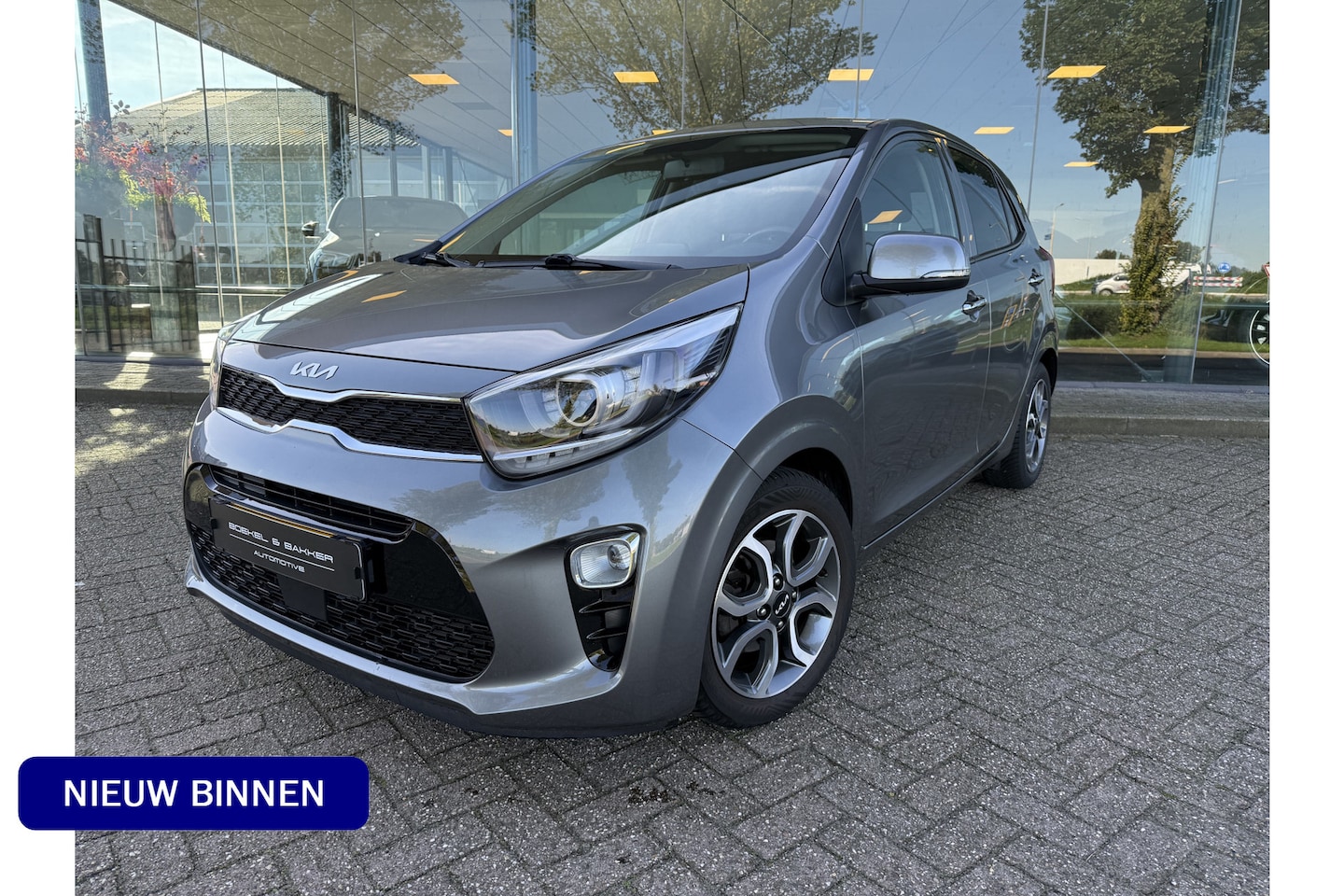 Kia Picanto - 1.0 DPi DynamicPlusLine Automaat ** LED ** L.M. Velgen ** Camera ** NAP!! - AutoWereld.nl