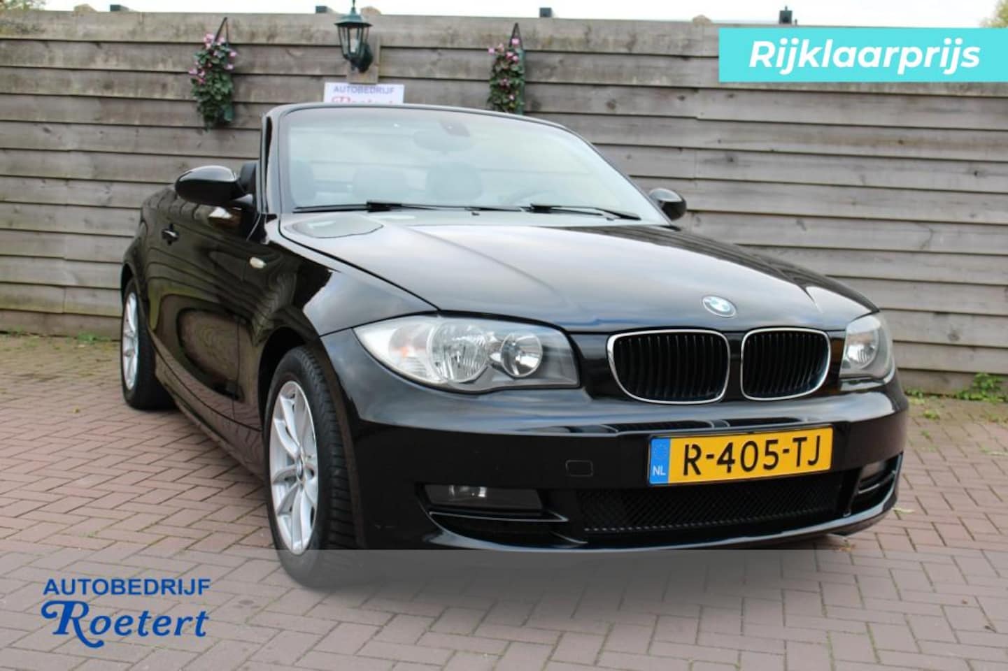 BMW 1-serie Cabrio - 118I 143pk Cabriolet airco/cruise/leer/PDC/stoelverw./el. dak - AutoWereld.nl