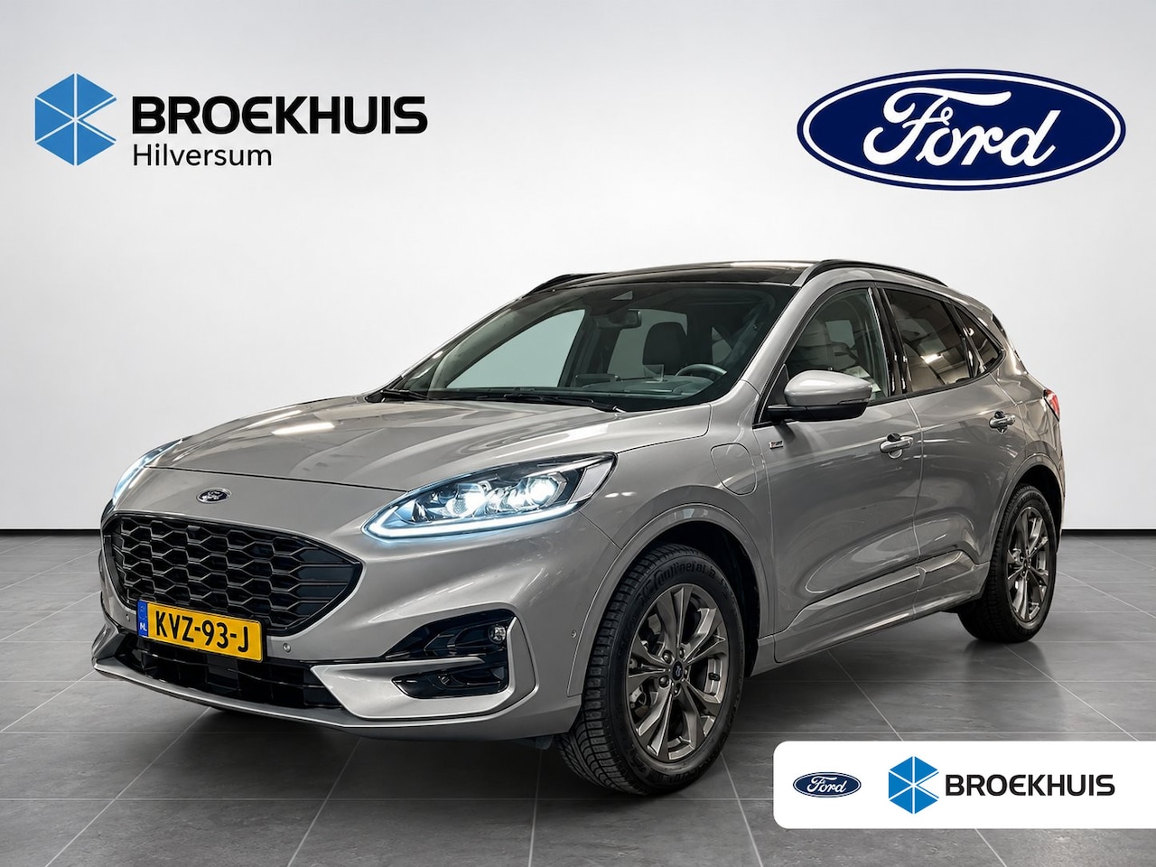 Ford Kuga - 2.5 PHEV ST-Line X 225pk | Elekt. Trekhaak | Panoramadak | Adaprive Cruise | Dode Hoek Det - AutoWereld.nl