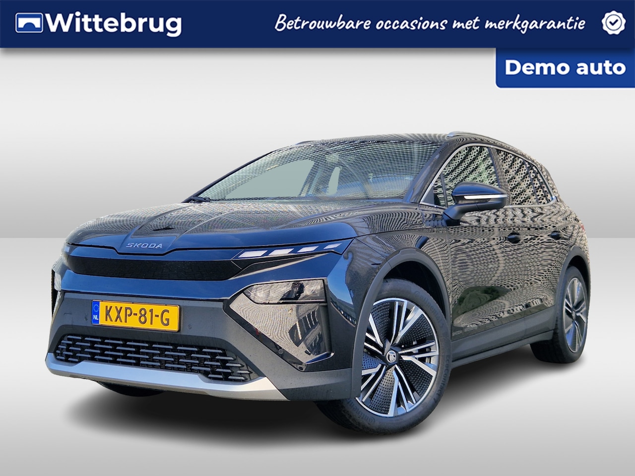 Skoda Elroq - 60 Business Edition Upgrade plus pakket, 20 inch lichtmetaal. - AutoWereld.nl