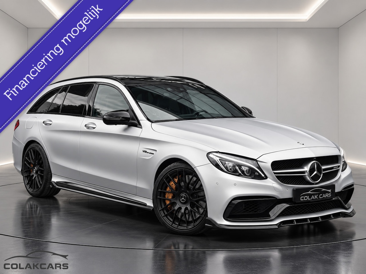 Mercedes-Benz C-klasse Estate - AMG 63 S Edition 1|PANO|KERAMI|HUD - AutoWereld.nl