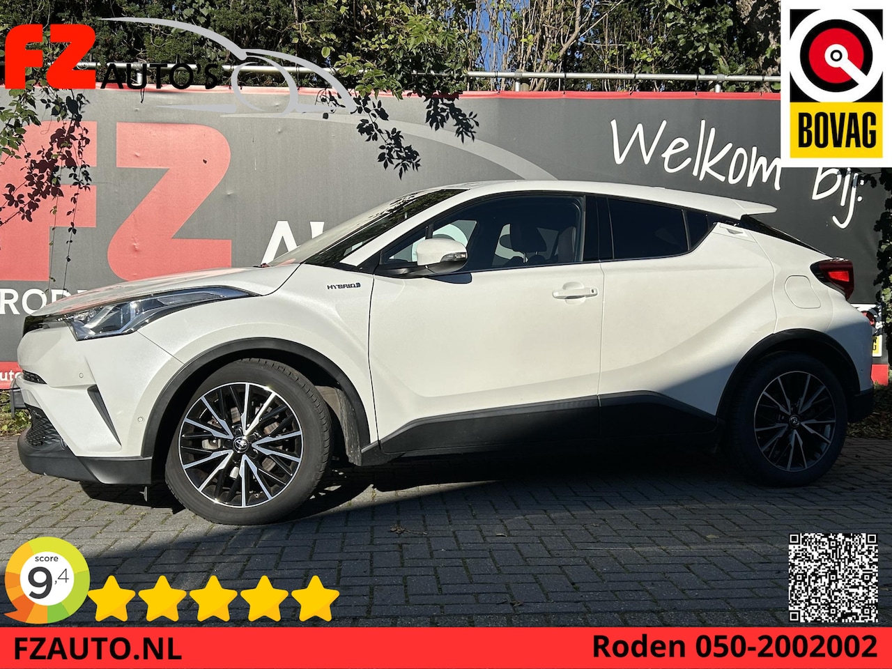 Toyota C-HR - 1.8 Hybrid Executive A uitrijcamera-Carplay-cruise controle - AutoWereld.nl
