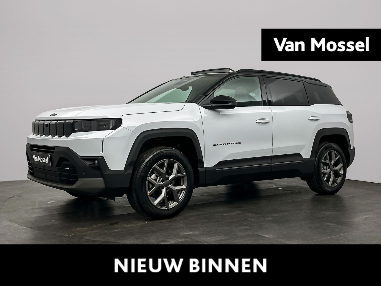Jeep Compass - 1.2 e-Hybrid Summit | Camera | Navigatie | 360 Camera | Dodehoek Detectie | Elektrische Ac - AutoWereld.nl