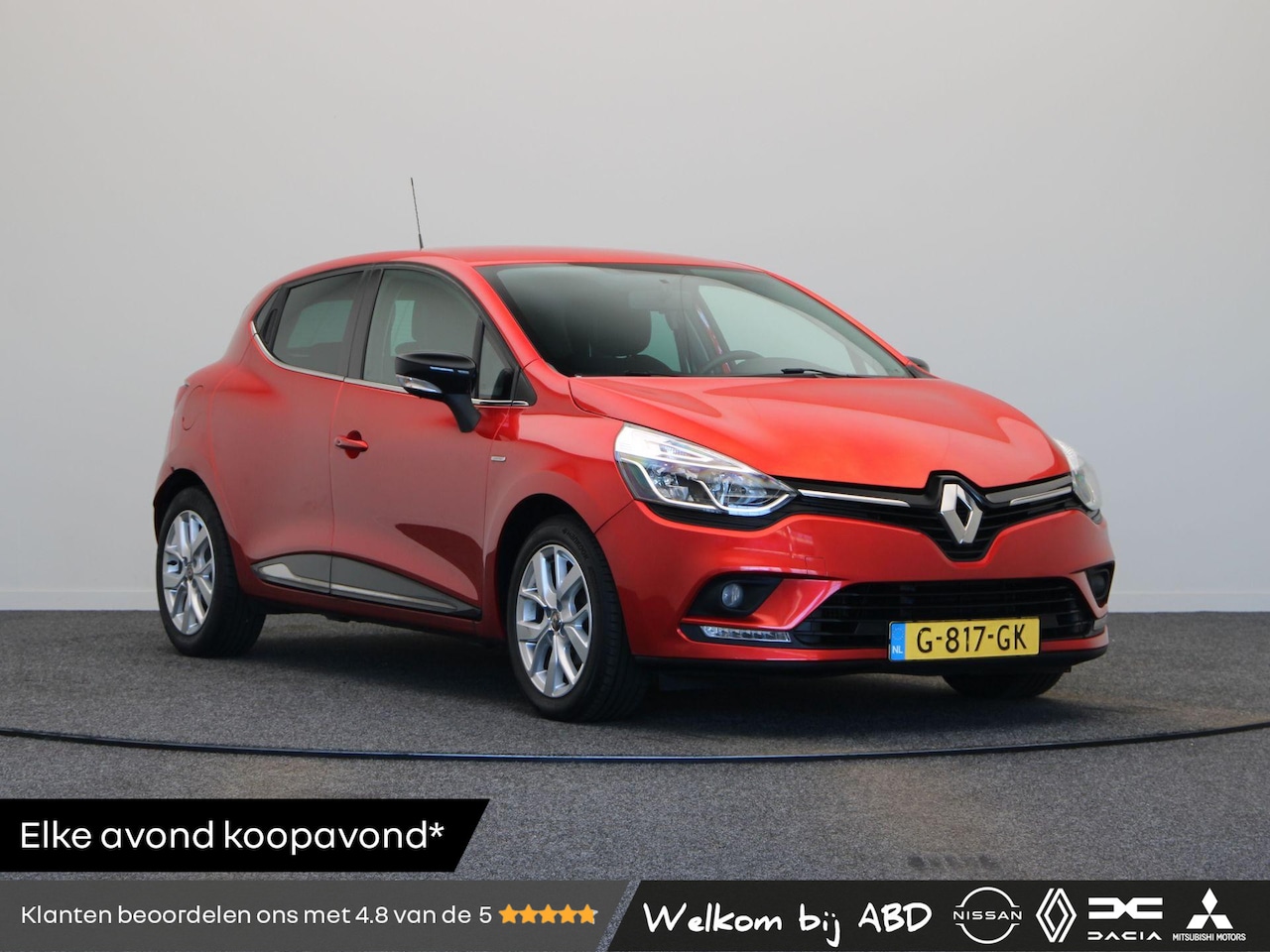 Renault Clio - 0.9 TCe Limited | Navigatie | Parkeersensoren achter | Cruise control | Bluetooth | Airco - AutoWereld.nl