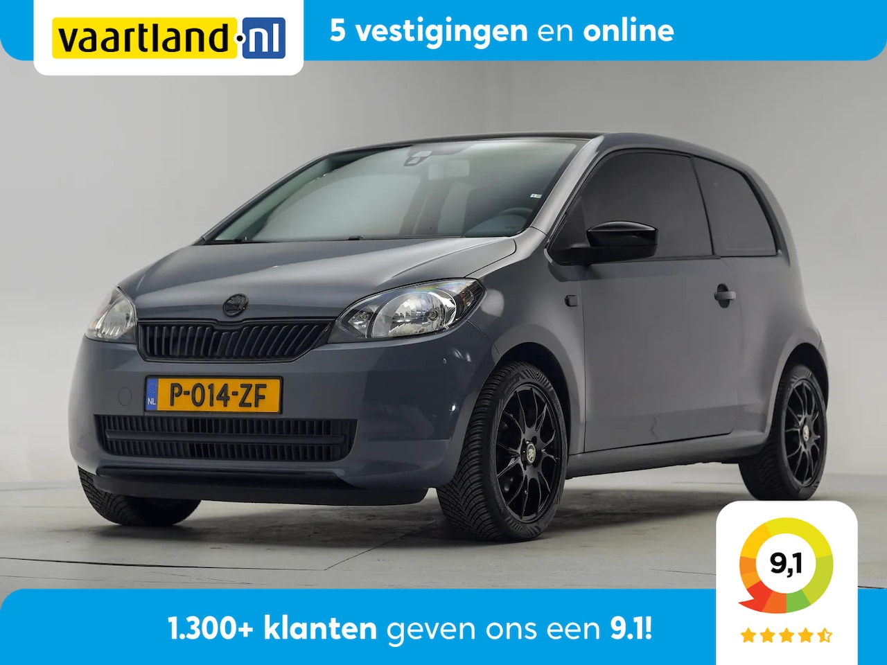 Skoda Citigo - 1.0 easy [ Stoelverwarming Apple/Android Airco Cruise ] - AutoWereld.nl