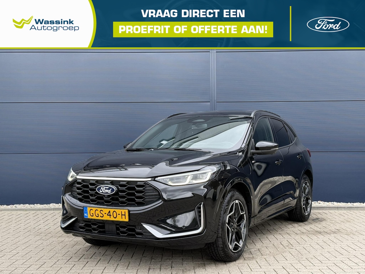 Ford Kuga - 2.5 PHEV ST-Line X | Schuif/kantel dak | Memory | 360 Graden camera | Apple carplay/Androi - AutoWereld.nl