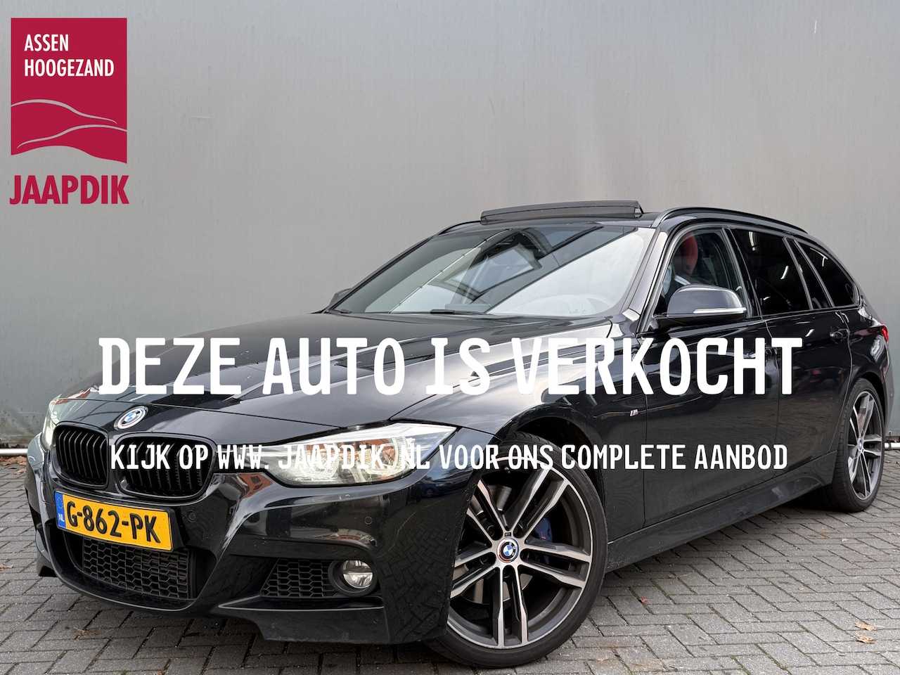 BMW 3-serie Touring - BWJ 2019 318i M Sport 136 PK AUTOMAAT | NIEUW BINNEN ! PANODAK | BLIS | VOL LEDER | HEAD U - AutoWereld.nl