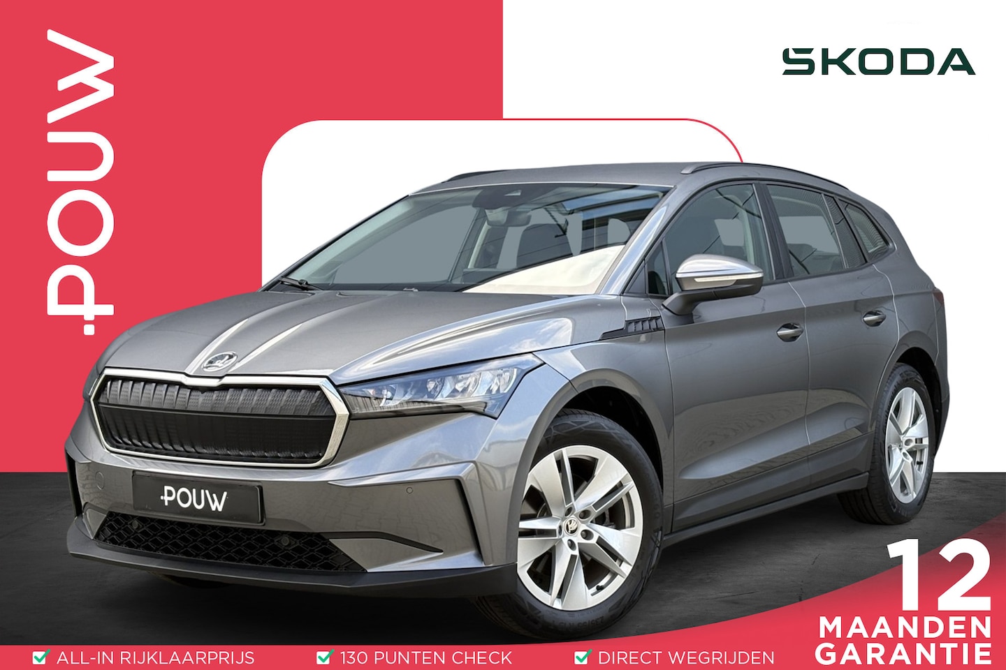 Skoda Enyaq iV - 60 180pk | SoH 93% | Navigatie | Camera | Smart Link - AutoWereld.nl