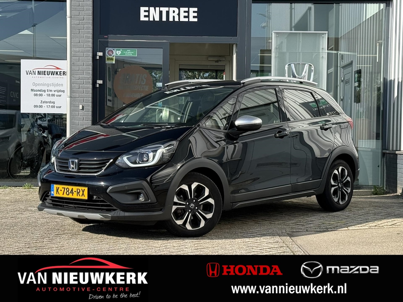 Honda Jazz - 1.5 i-MMD 109pk Hybrid CVT Crosstar | Trekhaak | carplay | navi - AutoWereld.nl