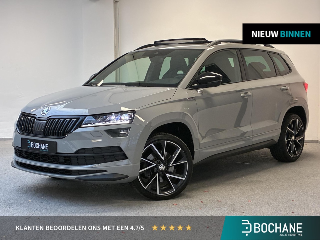 Skoda Karoq - 1.5 TSI ACT Sportline | PANO | CANTON | TREKHAAK | DEALER ONDERHOUDEN | 1e EIG | - AutoWereld.nl