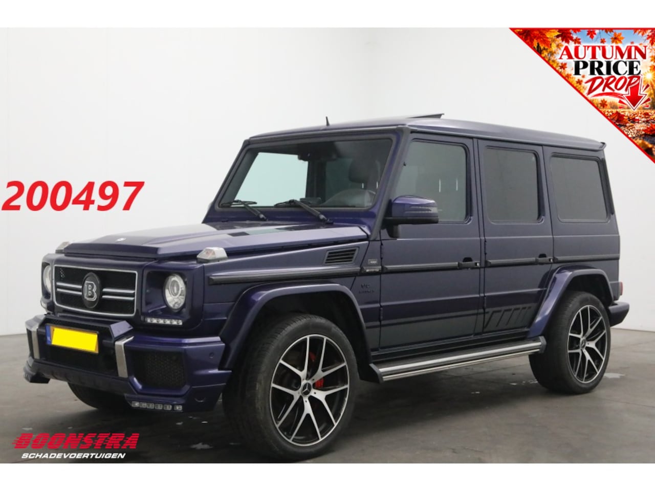 Mercedes-Benz G-klasse - AMG 63 Brabus Schuifdak Leder ACC H/K Memory BiColor Leder AHK - AutoWereld.nl