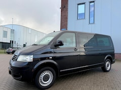 Volkswagen Transporter Kombi - 2.5 TDI 340 Highline CARAVELLE 8 PERSOONS AUTOMAAT CLIMA LANG ZWART 2008