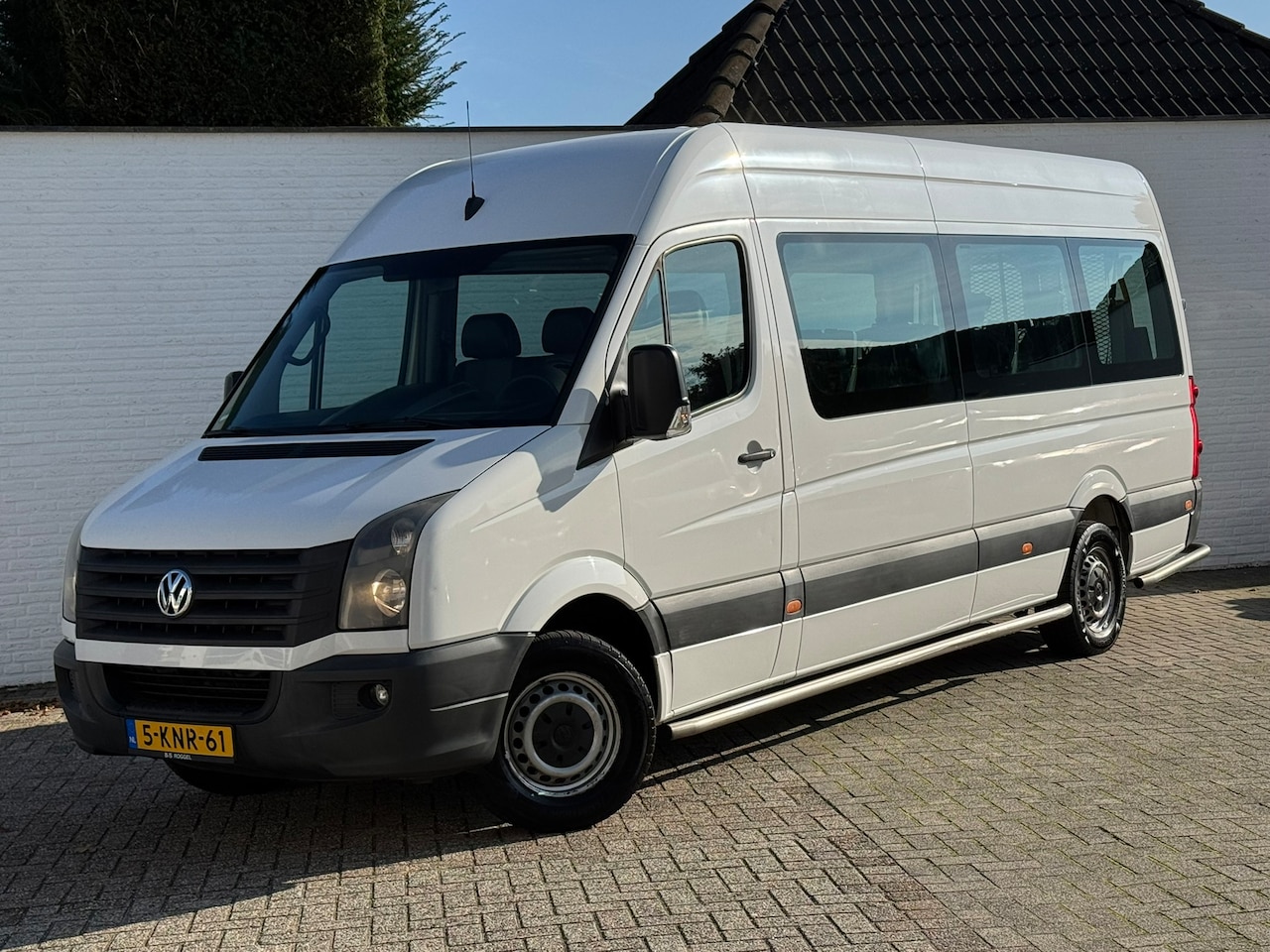 Volkswagen Crafter - 35 2.0 TDI L3H2 Schuifdeur Rolstoel + lift Airco Cruise 4 Seizoenen banden Goede conditie! - AutoWereld.nl