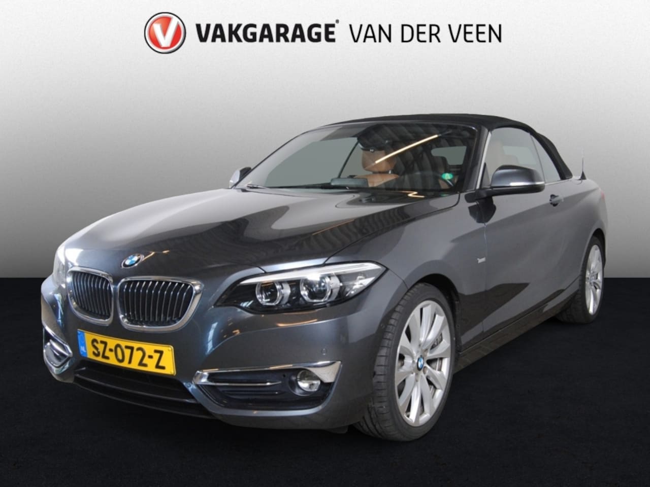 BMW 2-serie Cabrio - 220i High Executive | NL auto | Camera | Stoelverwarming | - AutoWereld.nl