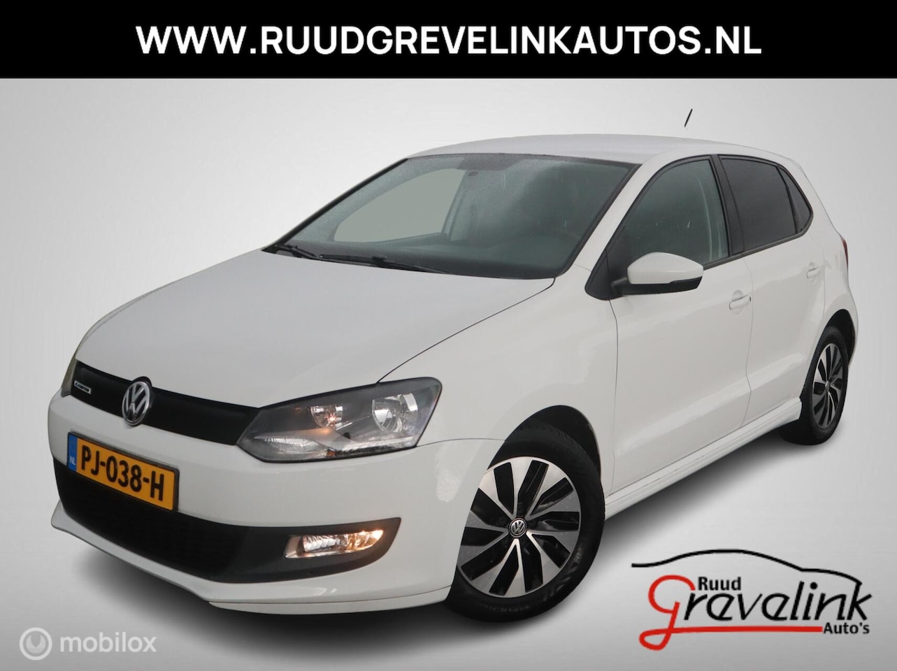 Volkswagen Polo - 5Drs 95 PK BlueMotion Edition Navigatie|LMV|DonkerGlas|Cruise|Black Silver LMV - AutoWereld.nl
