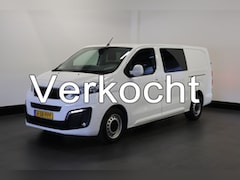 Peugeot Expert - 2.0 BlueHDI 122PK L3 Dubbele Cabine EURO 6 - Airco - Cruise - Camera - € 15.900, - Excl