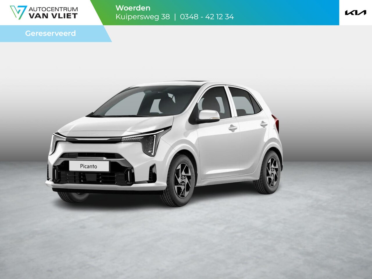 Kia Picanto - 1.0 GDi DynamicLine | Uit voorraad leverbaar | Navi | Camera | Cruise control - AutoWereld.nl