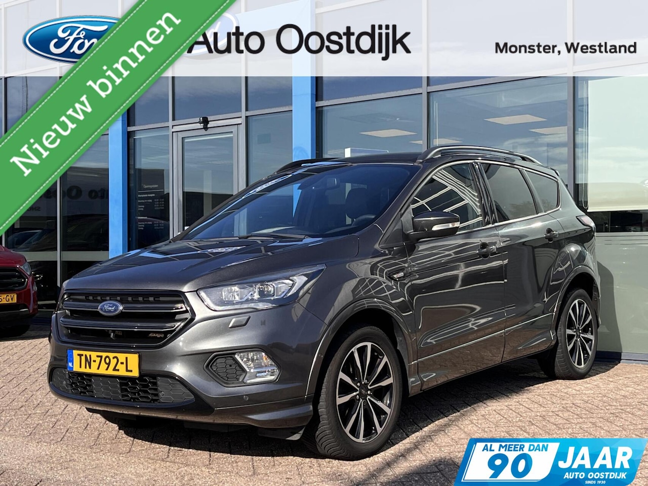 Ford Kuga - 1.5 EcoBoost ST Line 150PK Winterpack Camera 2000KG Trekgewicht Cruise Bi-Xenon Elek. Acht - AutoWereld.nl