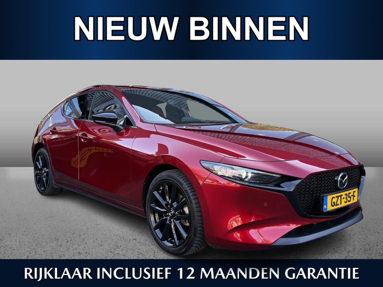 Mazda 3 - 2.5 e-Sky-G 140 Nagisa Apple Carplay | Afn. Trekhaak | Adaptive Cruise Control | HUD - AutoWereld.nl