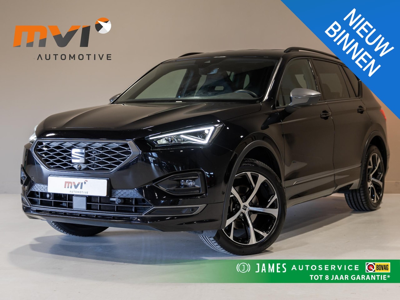 SEAT Tarraco - 1.5 TSI FR Business Intense 7p. / 150pk / NAP / Rondomzicht camera / Dodehoek herkenning / - AutoWereld.nl