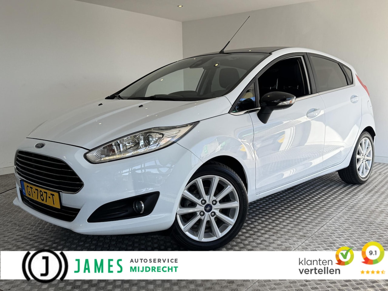 Ford Fiesta - 1.0 EcoBoost Titanium Airco Led Bluetooth - AutoWereld.nl