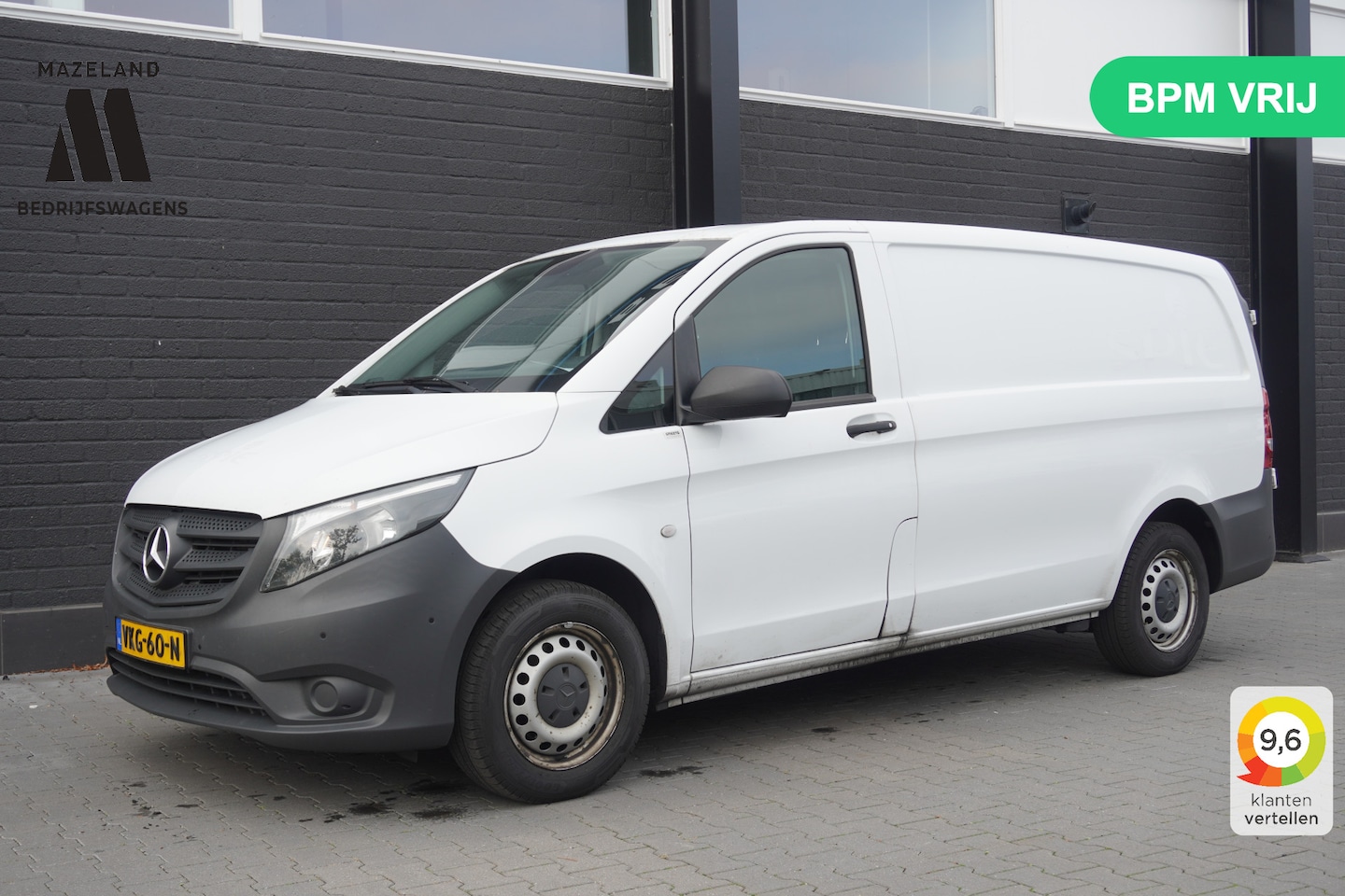 Mercedes-Benz Vito - 116 CDI Lang EURO 6 - Airco - Navi - Cruise - €14.900,- Excl. - AutoWereld.nl