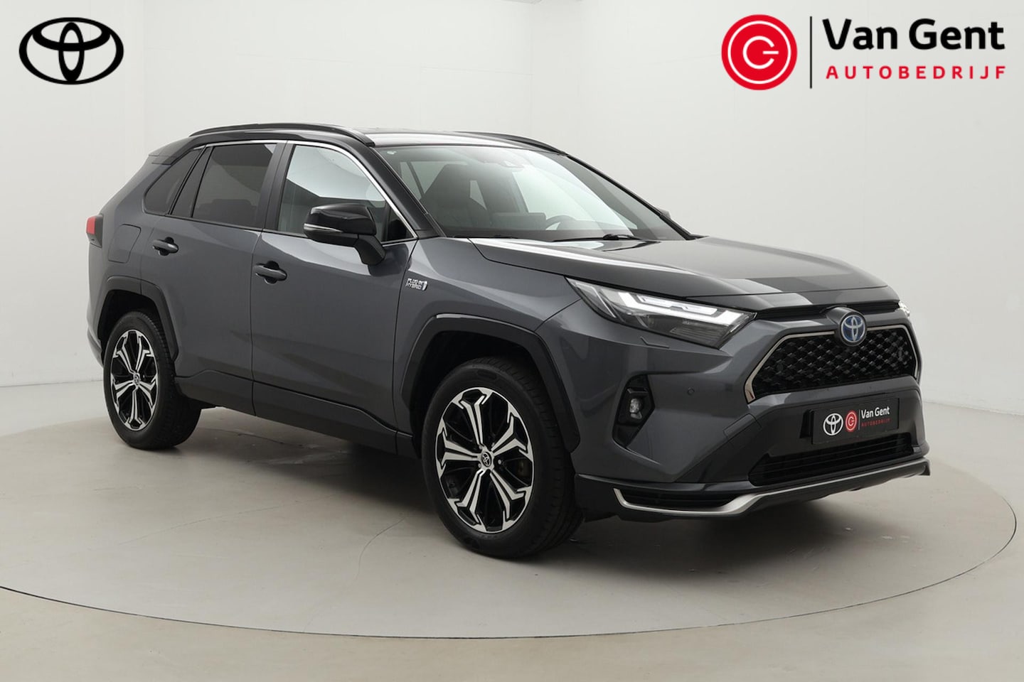 Toyota RAV4 - 2.5 Plug-in Hybrid AWD Bi-Tone | Trekhaak (1.500 KG) | Dodehoek detectie | Apple Carplay / - AutoWereld.nl